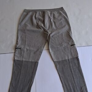 XCVI Men's Two-Tone Gray Cargo Pants